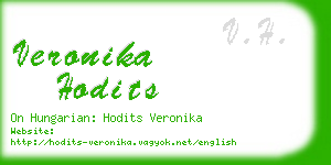 veronika hodits business card